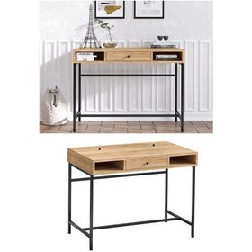 Resim Decormet Berry Çalışma Masası Safir Meşe Çok Renkli 