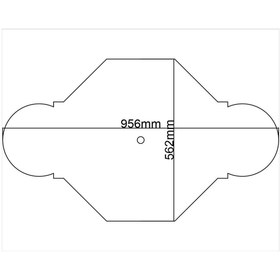 Resim MOTİFPİYER Motifpiyer Lamba Tavan Göbeği-53-55x95cm-sekizgen-2a 