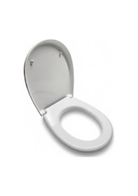 Resim Ideal Standard Strada O Z299001 Yavaş Kapanan Klozet Kapağı, Beyaz, Metal Menteşeli Beyaz 