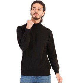 Resim Klasik, Triko Örme, Yarım Balıkçı Yaka Premium Erkek Kazak 