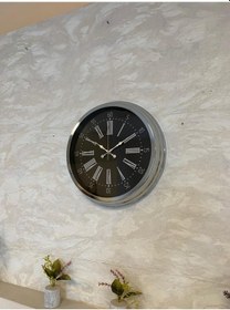 Resim Büro Ev Ofis Hediyesi İçin 40cm Krom Prestij Tip Duvar Saati Diğer 