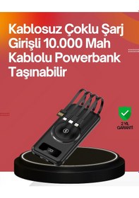 Resim 22.5w Hızlı + 15w Kablosuz Şarj Akıllı Powerbank İle Her An Enerji renkli 