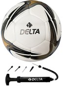 Resim Delta Super League El Dikişli 5 Numara Dura-Strong Futbol Topu + Çok Fonksiyonlu Top Pompası İkili Set 