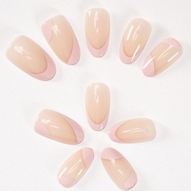 Resim Takma Tırnak Seti & Zararsız Yapıştırıcı Popbeauty10114 