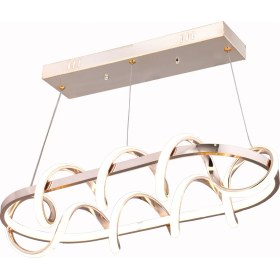 Resim Dart Yemek Masası Gold Avize 