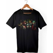 Resim Marvel Çocuk Siyah T-shirt 