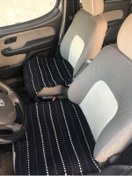 Resim Oto Koltuk Koruyucu Kılıf Hasır Araba Örtü Kilim 3 Parça 