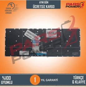 Resim Lenovo Uyumlu Ideapad 720S-14Ikb 80Xc000Wtx Notebook Klavye Işıklı 