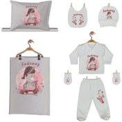 Resim Pia Baby Gl 1940-06 Isme Özel Yastık Battaniye Zıbın Set 