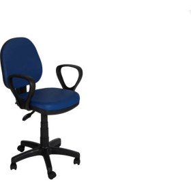 Resim Büro Trend Ekosekreter Mavi Çalışma Koltuğu 