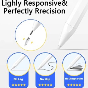 Resim Lenovo Tab M11 TB-330FU 11" Inç Uyumlu Tablet Kalemi Çizim ve Yazı Kalemi Stylus Active Pencil 2ADET Yedek Uç 