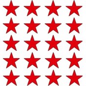 Resim Cg Kırmızı Yıldız Sakal Şeridi 