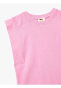 Resim Koton Pembe Kız Çocuk T-shirt 5skg10126ak Pembe 