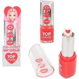 Resim Topmodel Kalp Dudak Balsamı Elma 