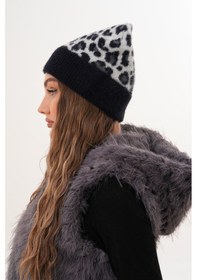 Resim Ritagarcia Premium Soft Lepar Bere Siyah-beyaz Leopar 