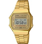 Resim Casio A168wg-9w Retro Gold Dijital Kol Saati 
