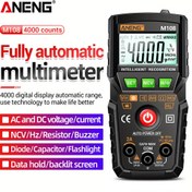 Resim ANENG M108 Mini Dijital Multimetre 4000 Sayım AC/DC Elektrik Aletleri Tester Otomatik Multimetre Dijital Profesyonel Ölçüm Aracı, ABS Malzeme, Pil ile Çalışır, Pil Dahil Değil, Elektrik Test Aracı | Kompakt Dijital Aracı | Dayanıklı Yapı 