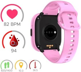 Resim Wiky Watch 5 Plus Akıllı Çocuk Saati - Görüntülü Arama, Gps, Sos, Sağlık Takibi, Güvenli Alan Pembe 