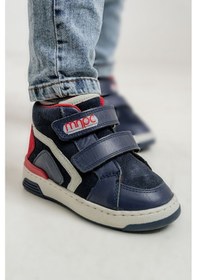 Resim Mnpc Erkek Çocuk Lacivert Hakiki Deri Suya Dayanıklı Anatomik Günlük Bot 25k2b11040454 Lacivert 