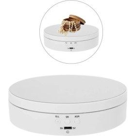 Resim Schulzz Vitrin ve Ürün Çekimi Için 360° Dönen Aynalı Sunum Standı 6 kg 