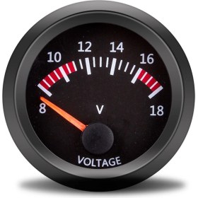 Resim Xiyu Shop Gerilim Stili 52MM Gösterge 12V Su Sıcaklığı Yağ Sıcaklık Göstergesi Yağ Basın Yakıt Volt Göstergesi Hava Yakıt Oranı Boost Egzoz Sıcaklığı Araç Ölçer Siyah Kabuk (Yurt Dışından) 