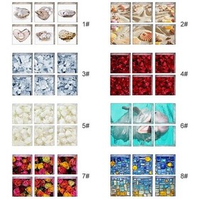 Resim Novahub 3d Kendin Yap Küvet Çıkartmaları Pvc Küvet Aplikeleri, Canlı Kaymaz Duvar Stickerı, Güvenlik Duşu Banyo 