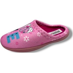 Resim Gezer 13730-26 Ladybug Termal Kız Çocuk Ev Terlik 27-29 Pembe 