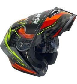 Resim Wosen Çene Açılır Kask WS-202 G1 Siyah 