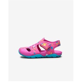 Resim Skechers Side Wave - Küçük Kız Çocuk Pembe Sandalet 86428N Hptq 