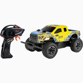 Resim RC Ford F-150 Raptor 2.4GHz Uzaktan Kumandalı Araba - Sarı 