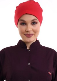 Resim Bilenn Tekstil Tesettür Bone - 4817 Kırmızı 