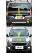 Resim Fiorino. Combi Mix 1.3 Multijet Active 2022-2024 Multijet Siyah "j" Ve Fıorıno Krom Yazı Kaput Arma 