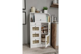 Resim Sevenpal Astana 9 Bölmeli Kuru Bakliyat Saklama Kileri+Ekmeklik 