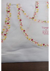 Resim Türen 432 Kız Çocuk 2'li Atlet-beyaz Beyaz 