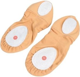 Resim BESPORTBLE Bale Ayakkabıları Elastik Bağcıklı Dans Ayakkabıları Yetişkinler Çocuklar İçin Yoga Dansı İçin Rahat Beden 45 