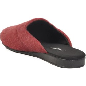 Resim Pierre Cardin Bordo Tekstil Hafif Önü Kapalı Erkek Ev Terliği PC-55368 M 