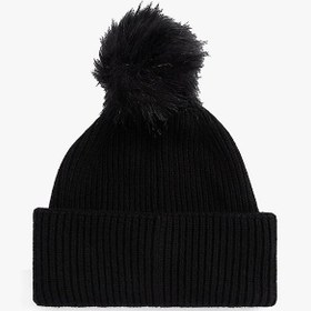 Resim Tommy Hilfiger Tommy Hılfıger Kadın Bere Aw0aw16848-bds Siyah 