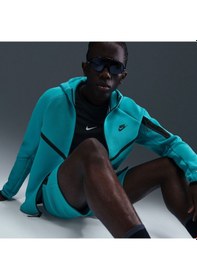 Resim Nike Tech Fleece Fz Windrunner Hoodie Erkek Mavi Sweatshirt-hv0949-345-tanemsport Mavi 