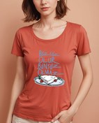 Resim Buzsuz Olur, Bunsuz Olmaz Geniş Yaka Tişört 