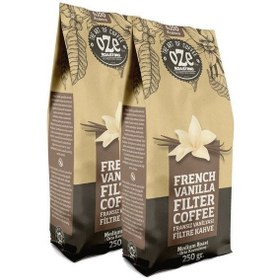 Resim Oze Vanilya Aromalı Filtre Kahve 2'li 250G French Press 