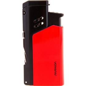 Resim Parmida Tek Torch Kırmızı Puro Çakmağı 