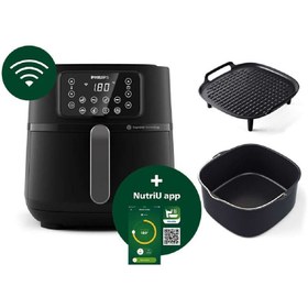 Resim Philips V 5000 Serisi XXL Airfryer, Uzaktan Bağlantı, 1.4kg, 7.2L Kapasite + Aksesuarlar, HD9285/96 