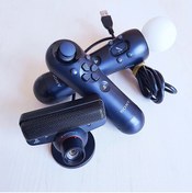 Resim Sony Ps Move Set Kamera + Move Kol + Navigatör Ps3 Move Seti Playstation Move Navigation Controller 