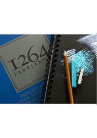 Resim Fabriano 1264 Siyah Eskiz Defteri 200 Gr. 20 Yp. Spiralli A3 