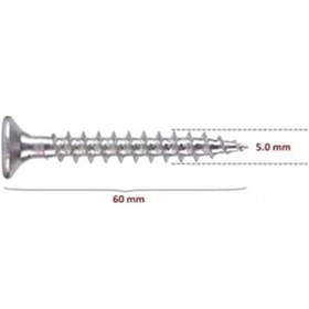 Resim Sunta Vidası 5x60 (200 Adet)-5226 