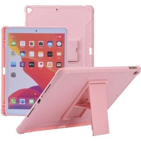 Resim Apple Uyumlu iPad, Pro 3. Ve 4. Nesil 2021 /2022 11 Inç Tablet Kalem Bölmeli Kılıf Silikon Standlı Korumalı Kılıf 