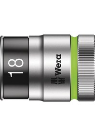 Resim Wera 8790 Hmc Hf Zyklop Lokma, 1/2" Soketli Tutma Fonksiyonlu, 18 X 37 Mm 