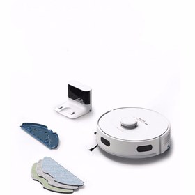 Resim TEFAL Mop Özellikli Akıllı Robot Süpürge Beyaz + Fritöz Airfryer Hava Ile Kızartma & Izgara 