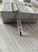 Resim Herşey Nota Kemençe Kolye 925 Gümüş 