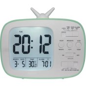 Resim Zsykd Retro Elektronik Saat - Yeşil (Yurt Dışından) 